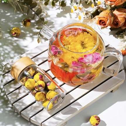 Chrysanthemum Flowering Tea Balls - Yunnan Hand-Tied Blooming Tea