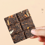 Chenpi Pu-erh Tea Mini Squares - 17-Year Aged Menghai Ripe Tea - Image 3