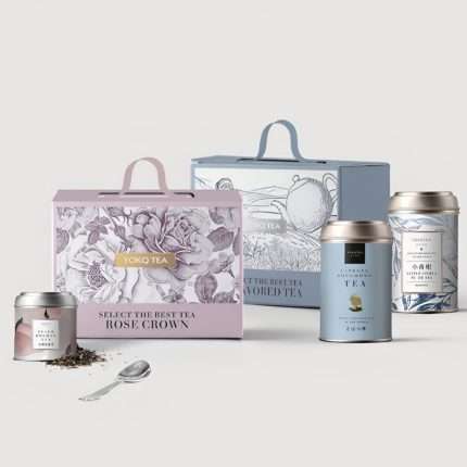 Tea Gift Box - Chinese Tea Duo Set | 6 Flavor Pairings 200g