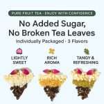 Flavored Oolong Tea Bags - Premium Fruit Collection | Zero Added Sugar