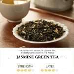 Jasmine Green Tea - Premium Bitan Grade Maofeng Loose Leaf 100g